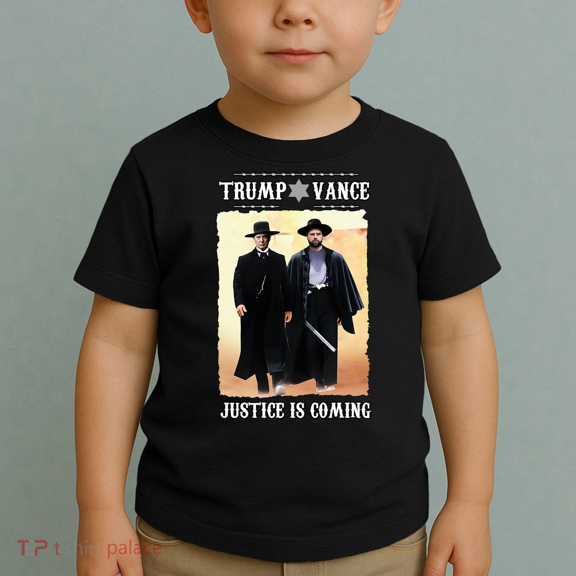 Trump Vance Justice Is Coming Toddler T-Shirt