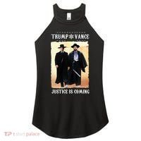 Trump Vance Justice Is Coming Women's Perfect Tri Rocker Tank thumb 0
