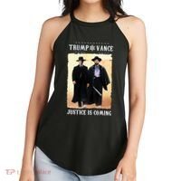 Trump Vance Justice Is Coming Women's Perfect Tri Rocker Tank thumb 2