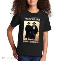 Trump Vance Justice Is Coming Kids T-Shirt thumb 2