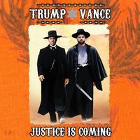 Trump Vance Justice Is Coming Kati Licensed 12" Camo Cuffed Beanie thumb 2