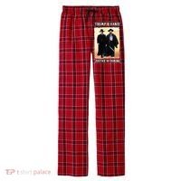 Trump Vance Justice Is Coming Men's Flannel Plaid Pajama Pants thumb 0