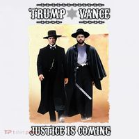 Trump Vance Justice Is Coming Comfort Colors Garment-Dyed Hooded Sweatshirt thumb 2
