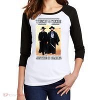 Trump Vance Justice Is Coming Women's Tri-Blend 3/4-Sleeve Raglan Shirt thumb 2
