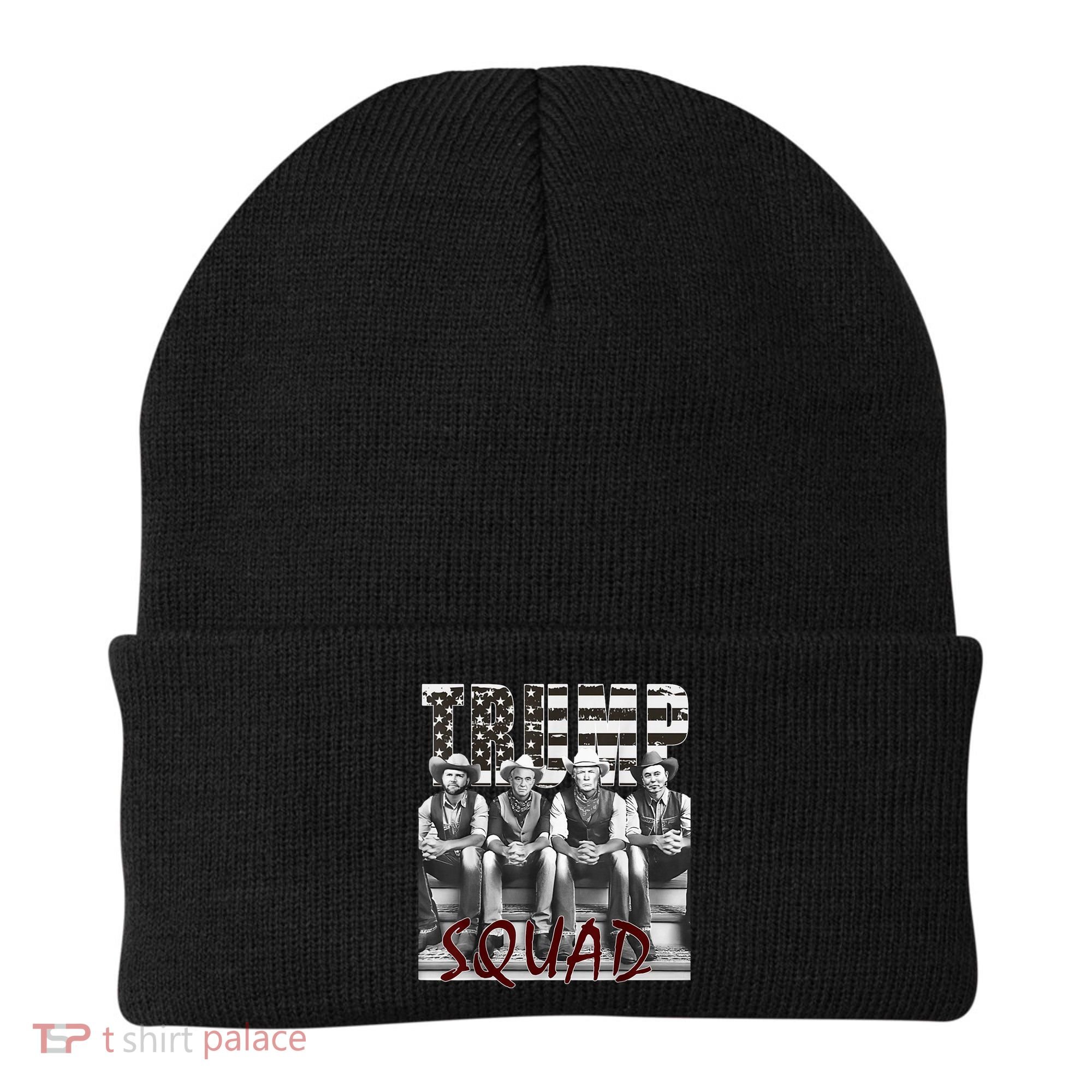 Trump Vance Kennedy Elon Squad Beanie
