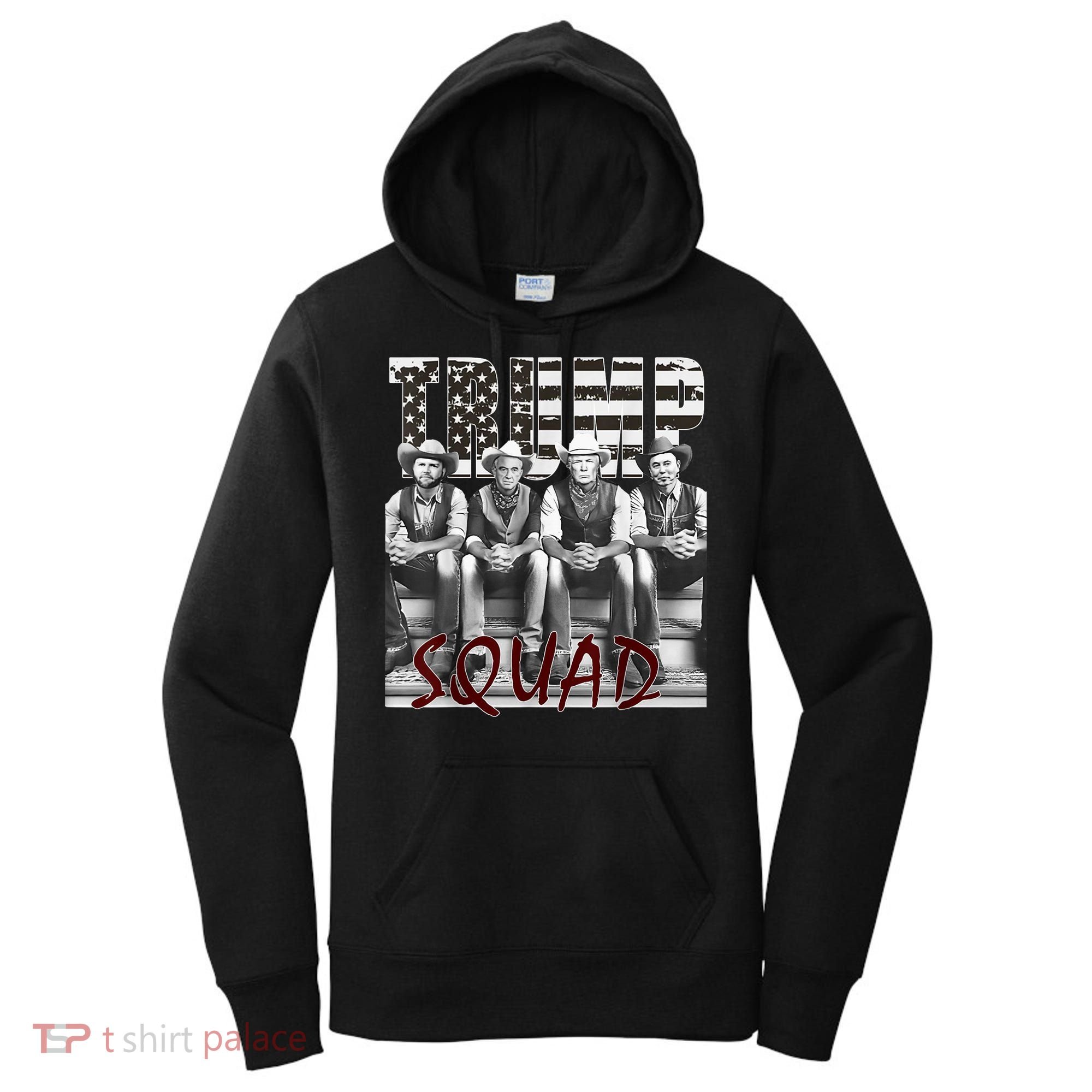 Trump Vance Kennedy Elon Squad Women's Hoodie
