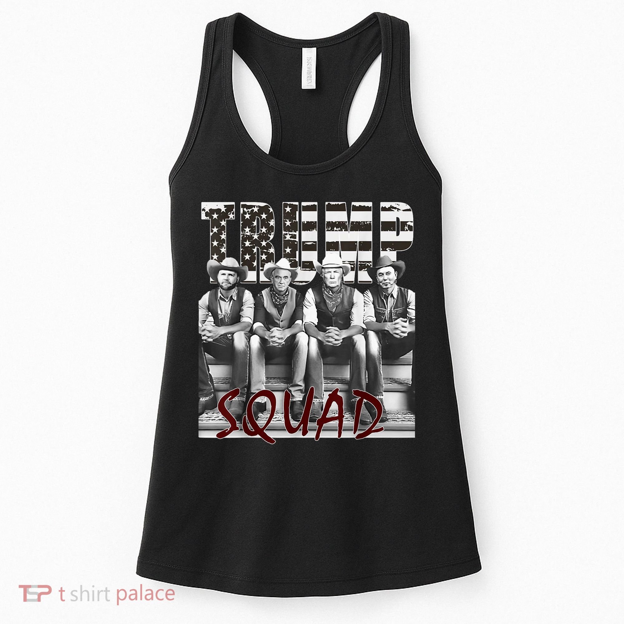 Trump Vance Kennedy Elon Squad Women's Tank Top