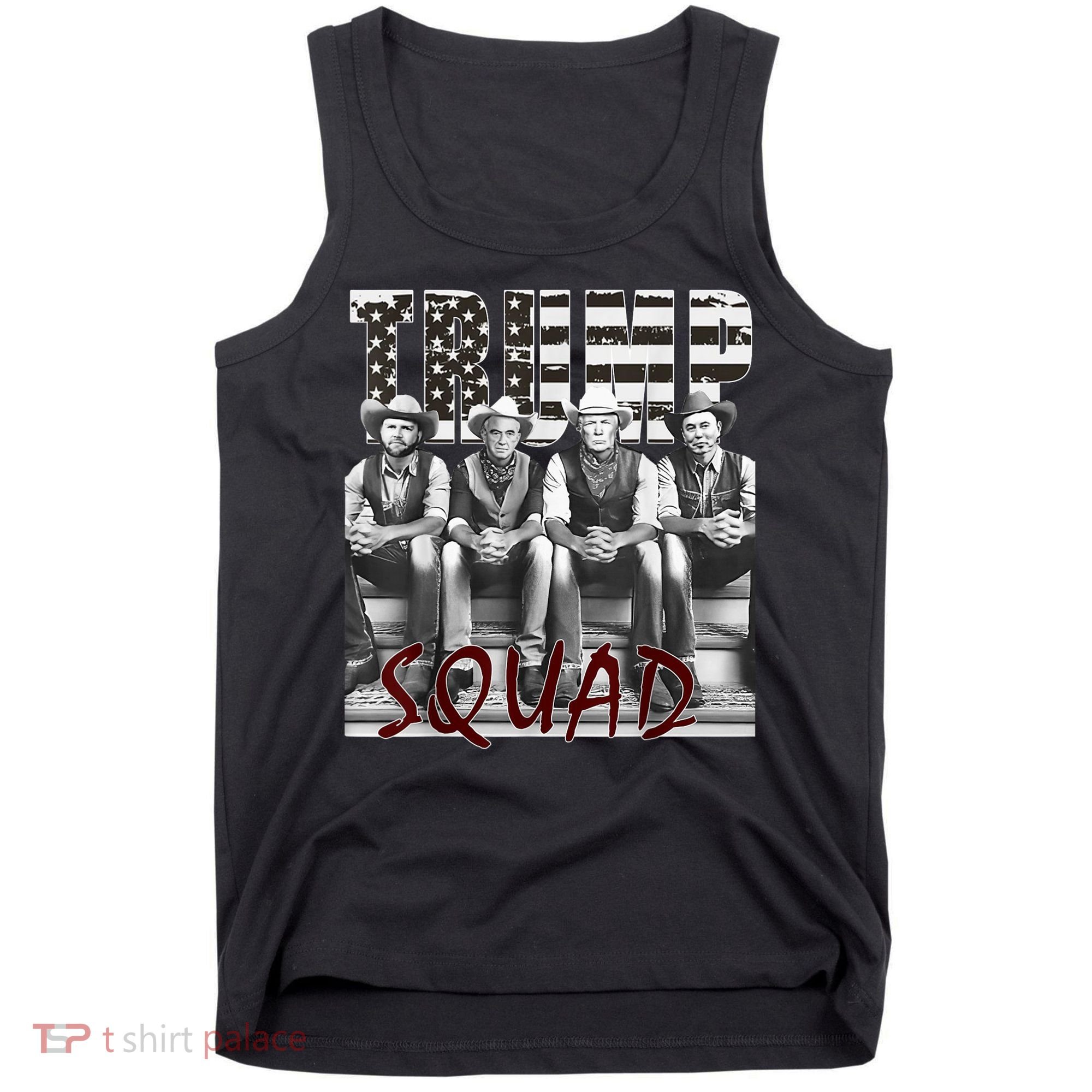 Trump Vance Kennedy Elon Squad Tank Top