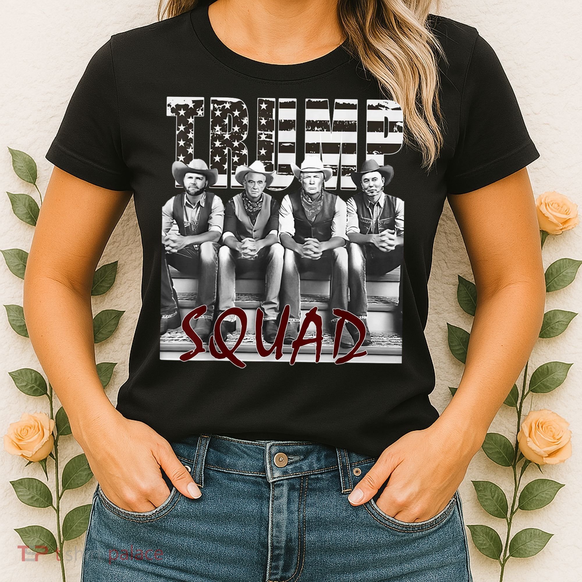 Trump Vance Kennedy Elon Squad Women's T-Shirt