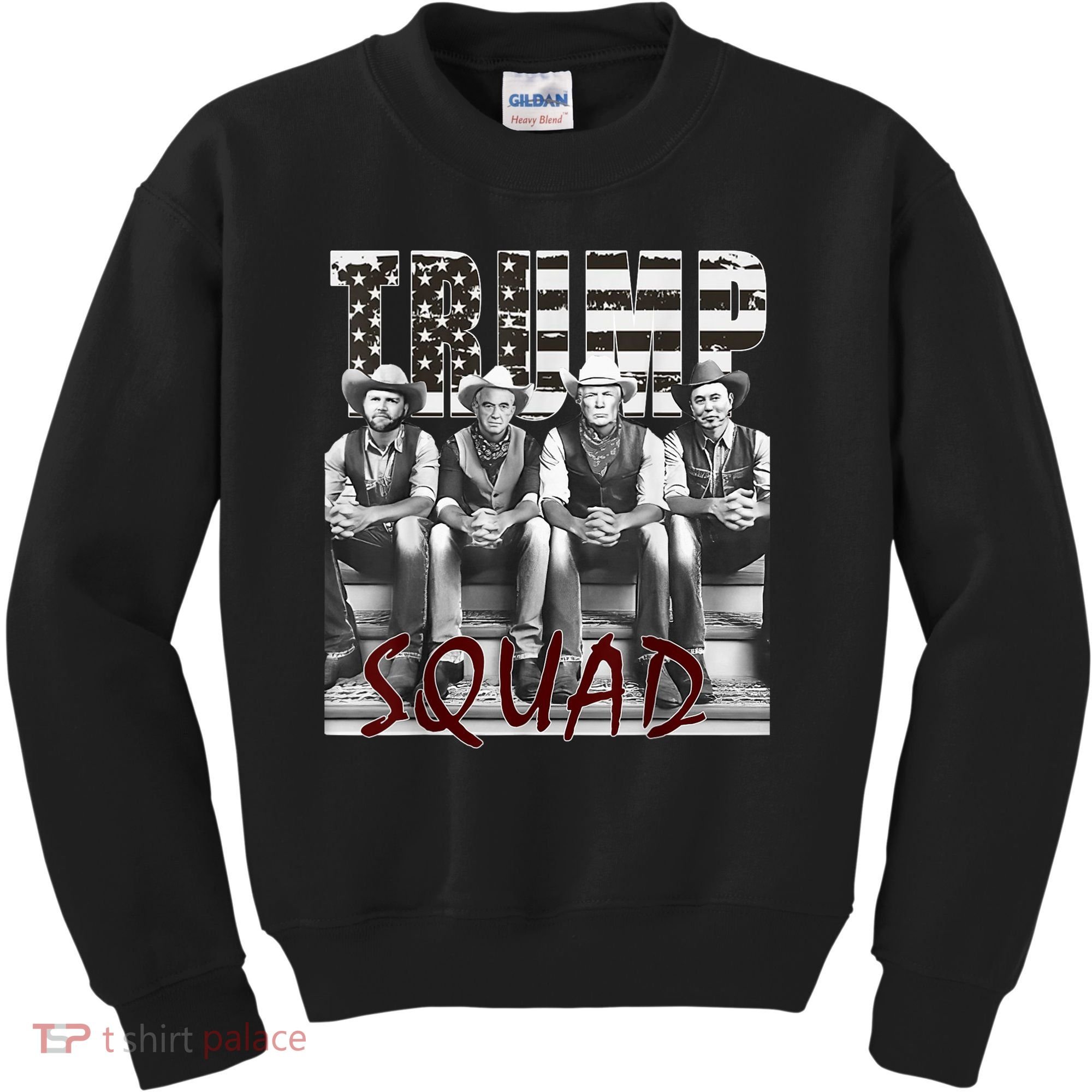 Trump Vance Kennedy Elon Squad Kids Sweatshirt