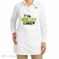 The Volley LLamas comic style llama pickle ball Apron thumb 2