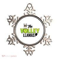 The Volley LLamas comic style llama pickle ball Ornament thumb 0