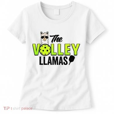 The Volley LLamas comic style llama pickle ball Women's T-Shirt