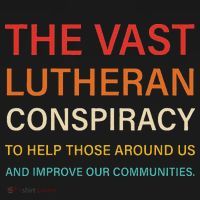 The Vast Lutheran Conspiracy To Help Those Around Us Doggie Tank thumb 4