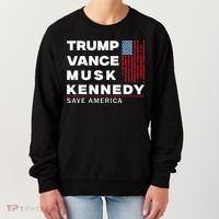 Trump Vance Musk Kennedy Save America 2024 Women's Sweatshirt thumb 0