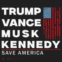 Trump Vance Musk Kennedy Save America 2024 Women's Sweatshirt thumb 2