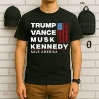 Trump Vance Musk Kennedy Save America 2024 T-Shirt thumb 6