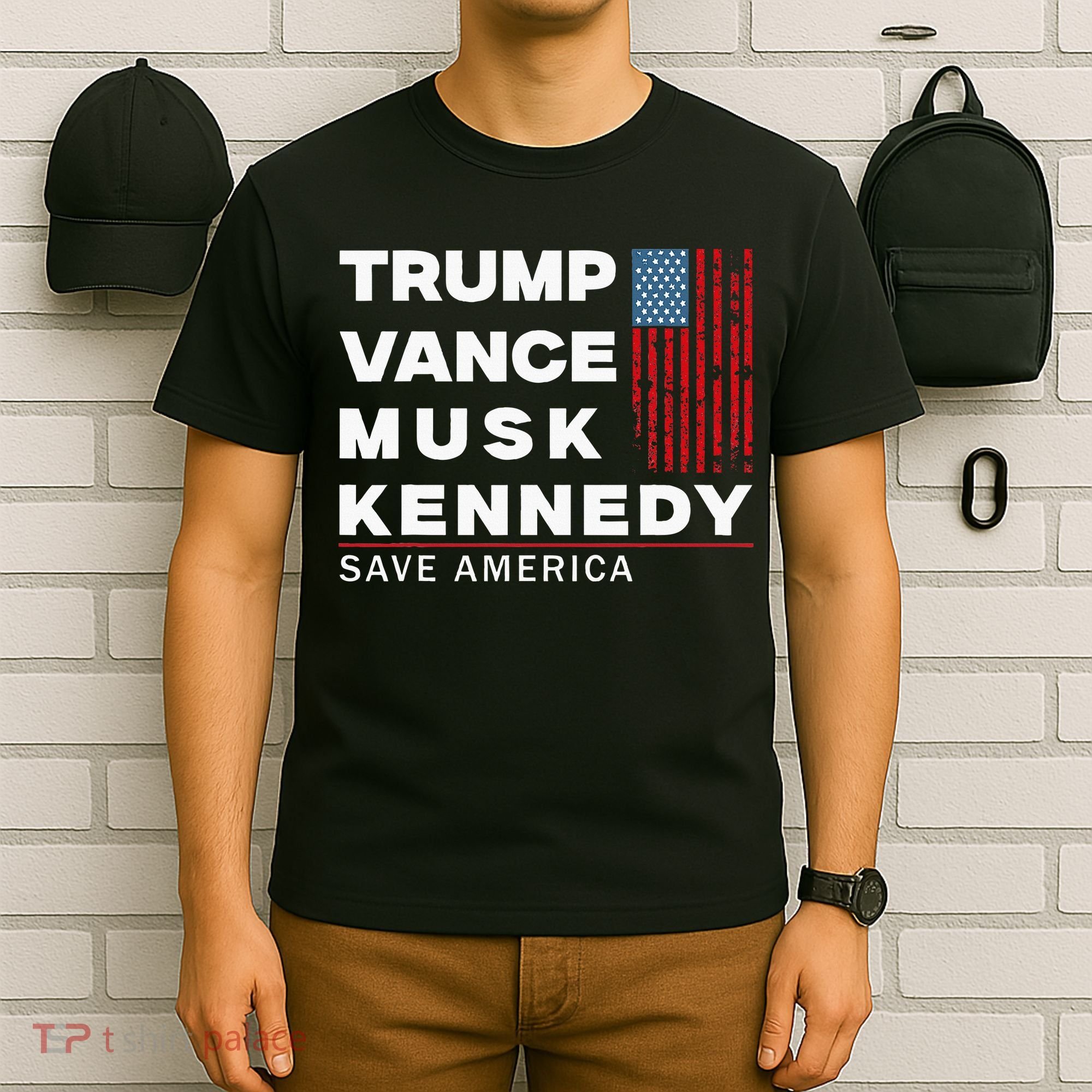 Trump Vance Musk Kennedy Save America 2024 T-Shirt