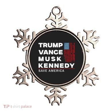 Trump Vance Musk Kennedy Save America 2024 Ornament