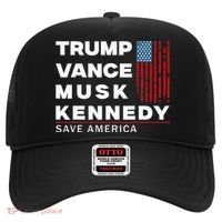 Trump Vance Musk Kennedy Save America 2024 Hat thumb 0