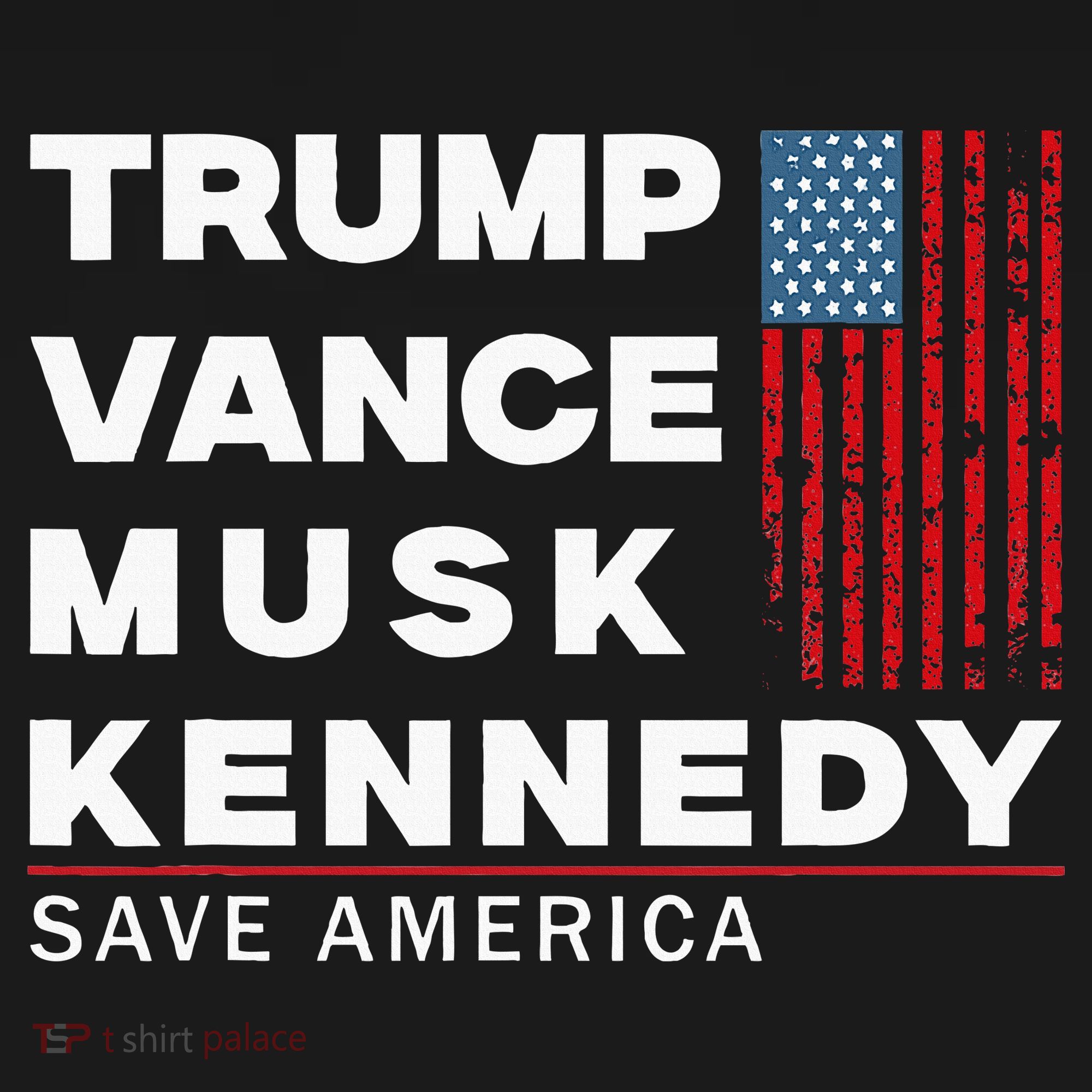 Trump Vance Musk Kennedy Save America 2024 Tank Top