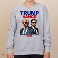 Trump Vance Make America Great Again 2024 Republican Women's Sweatshirt thumb 0