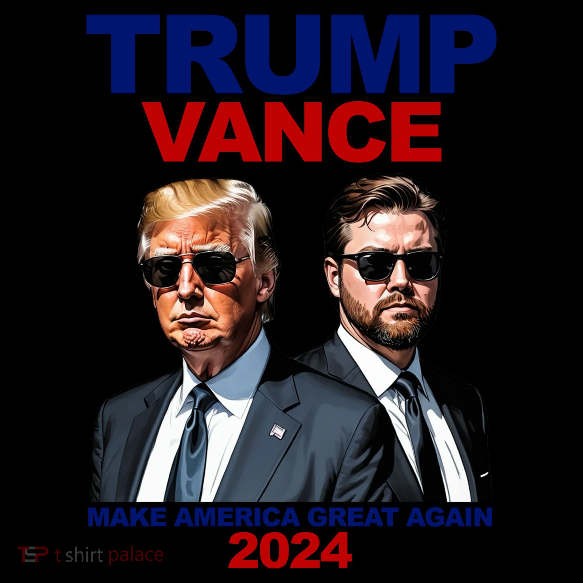 Trump Vance Make America Great Again 2024 Republican 16oz Travel Tumbler