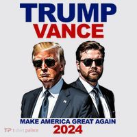 Trump Vance Make America Great Again 2024 Republican Womens Funnel Neck Pullover Hood thumb 2