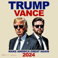 Trump Vance Make America Great Again 2024 Republican Comfort Colors Boxy T-Shirt thumb 3