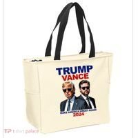 Trump Vance Make America Great Again 2024 Republican Tote Bag thumb 2