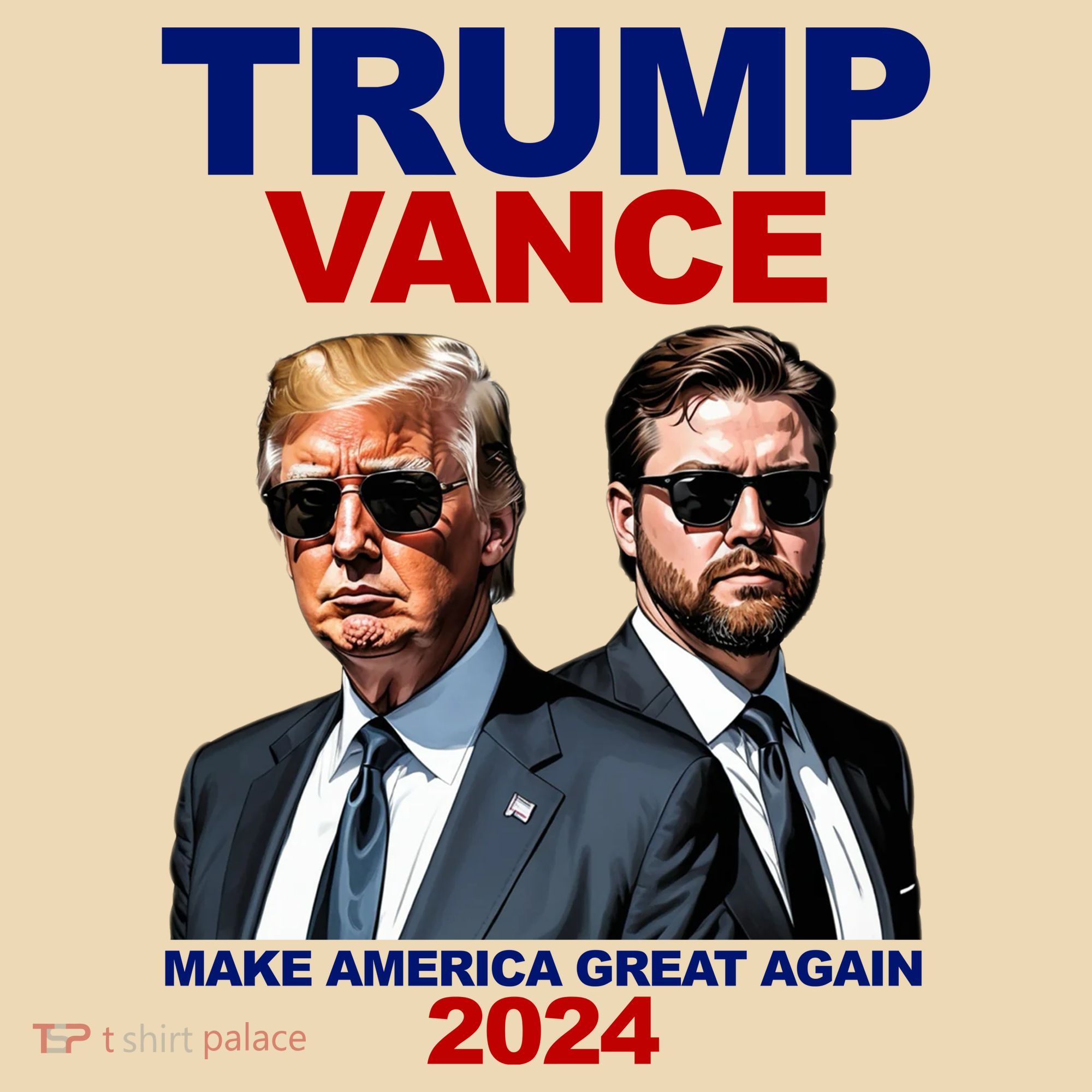 Trump Vance Make America Great Again 2024 Republican Tote Bag