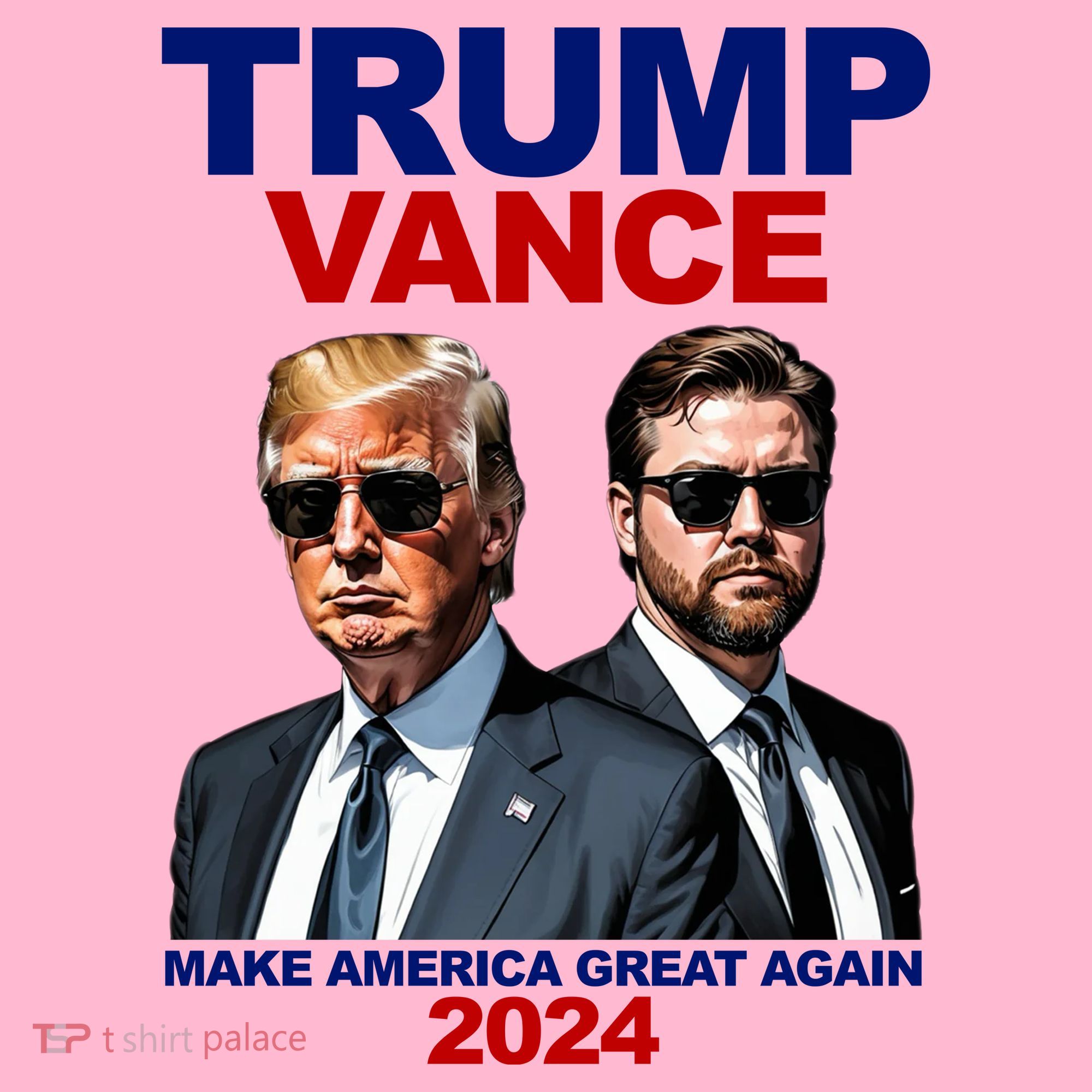 Trump Vance Make America Great Again 2024 Republican Coaster