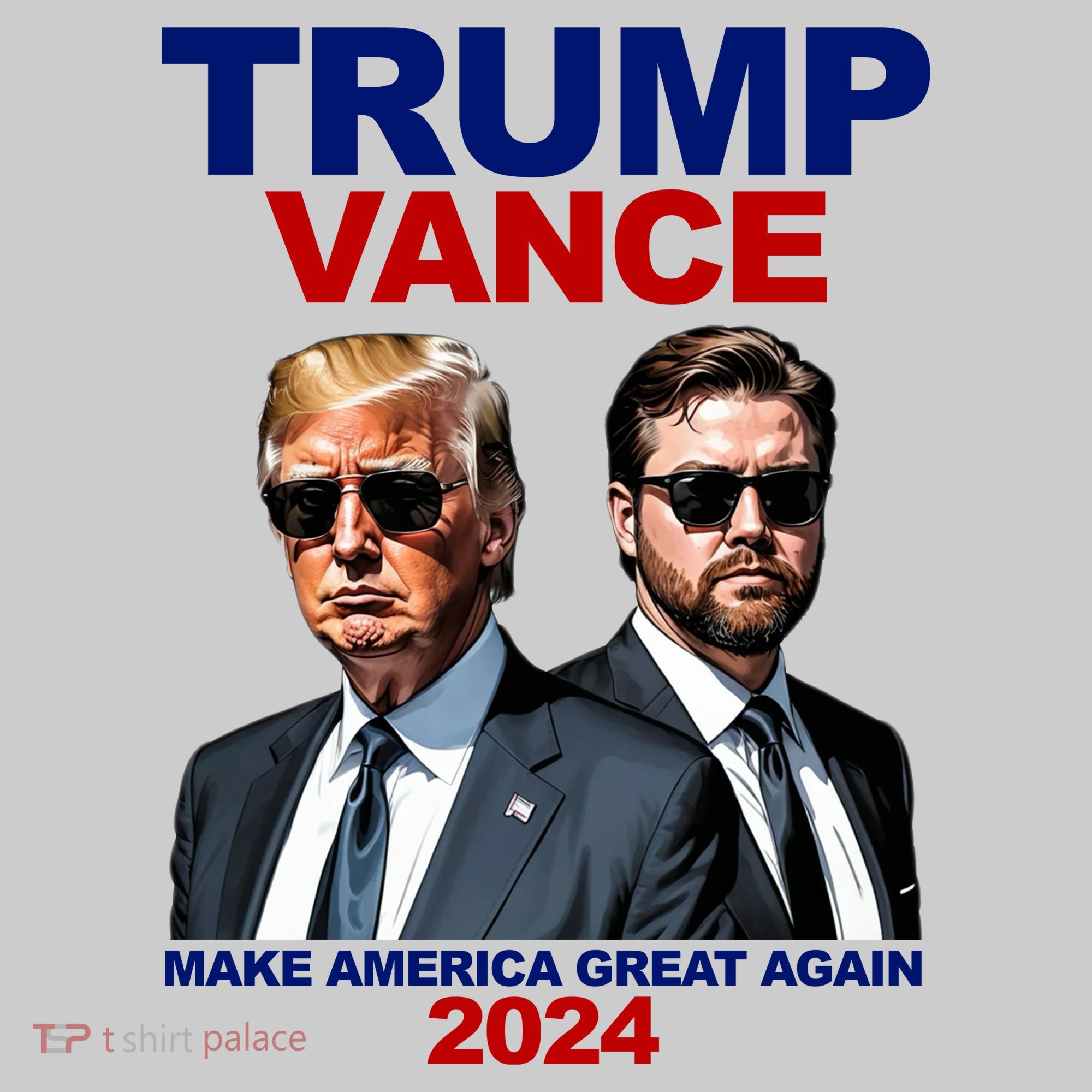 Trump Vance Make America Great Again 2024 Republican Tie-Dye T-Shirt