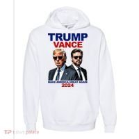 Trump Vance Make America Great Again 2024 Republican Comfort Colors Garment-Dyed Hooded Sweatshirt thumb 0