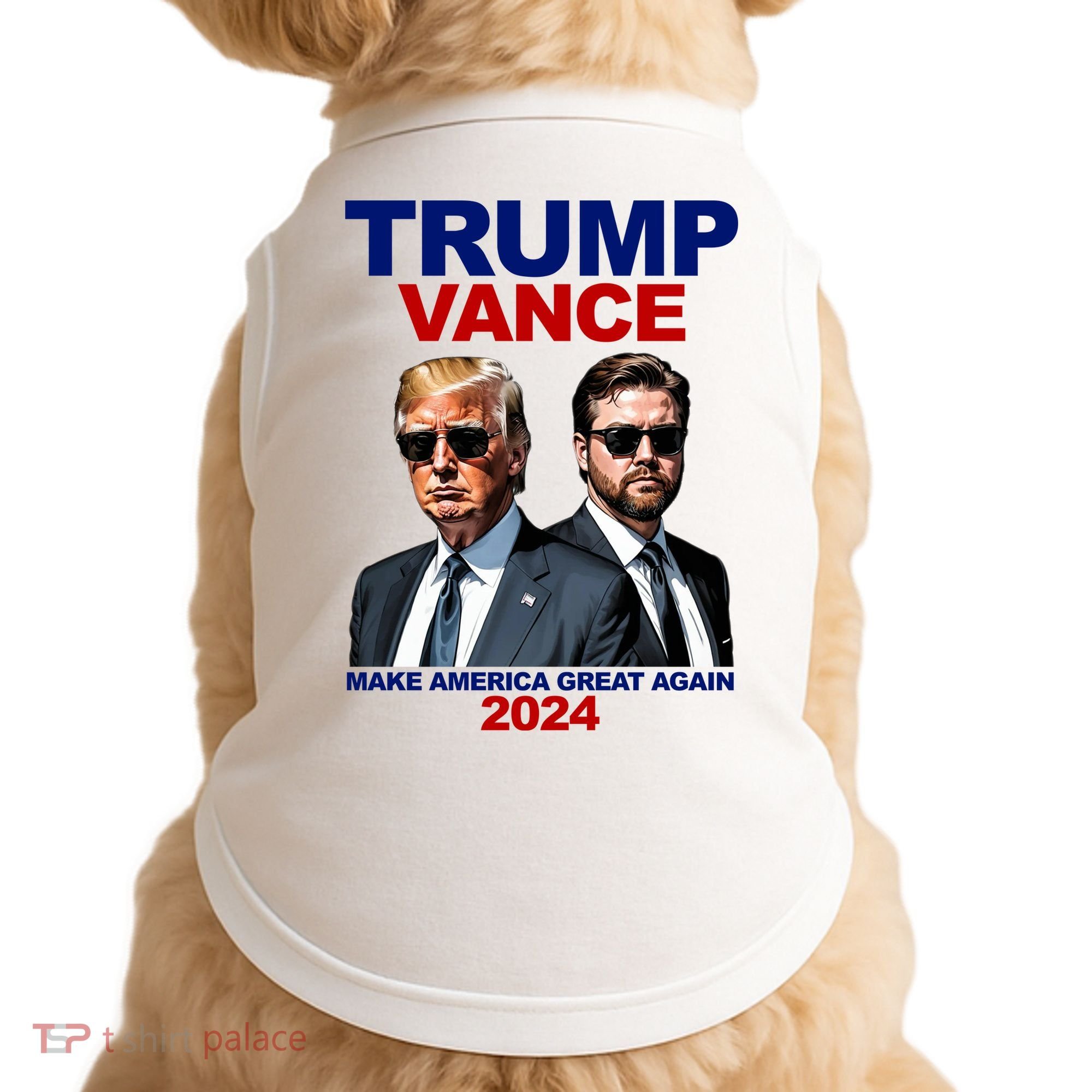 Trump Vance Make America Great Again 2024 Republican Doggie Tank