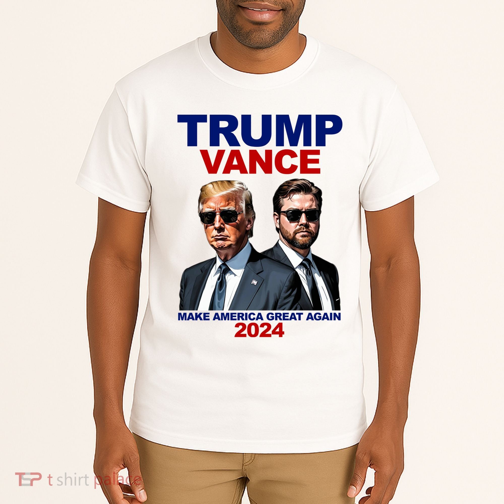 Trump Vance Make America Great Again 2024 Republican Tall T-Shirt