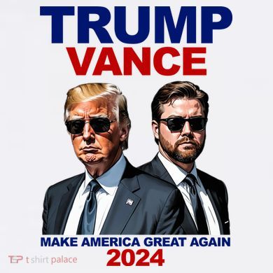 Trump Vance Make America Great Again 2024 Republican Button