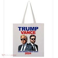 Trump Vance Make America Great Again 2024 Republican Tote Bag thumb 0