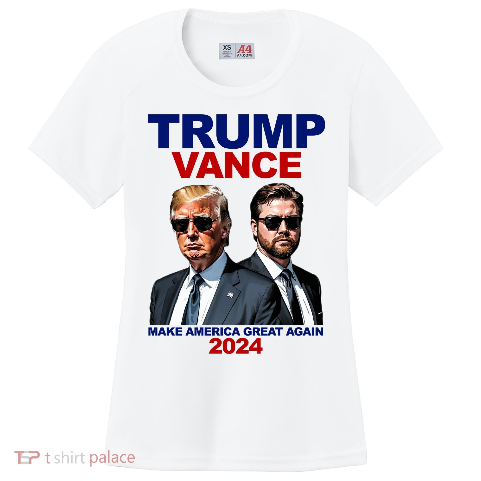 Trump Vance Make America Great Again 2024 Republican Women's Cooling Performance Crew T-Shirt