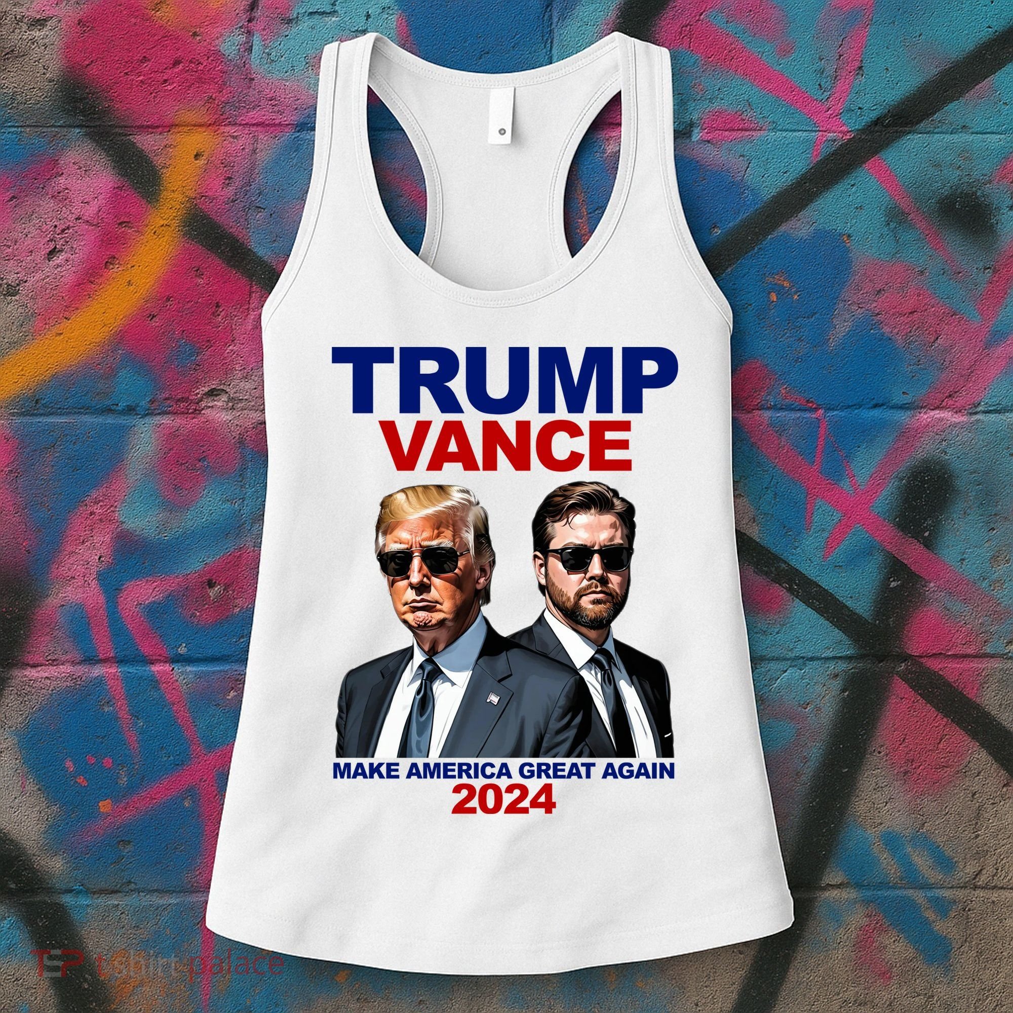 Trump Vance Make America Great Again 2024 Republican Women's Tank Top