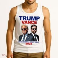 Trump Vance Make America Great Again 2024 Republican Tank Top thumb 3