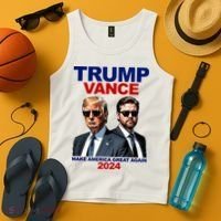 Trump Vance Make America Great Again 2024 Republican Tank Top thumb 4