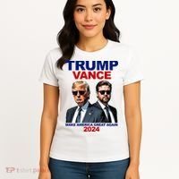 Trump Vance Make America Great Again 2024 Republican Women's T-Shirt thumb 4