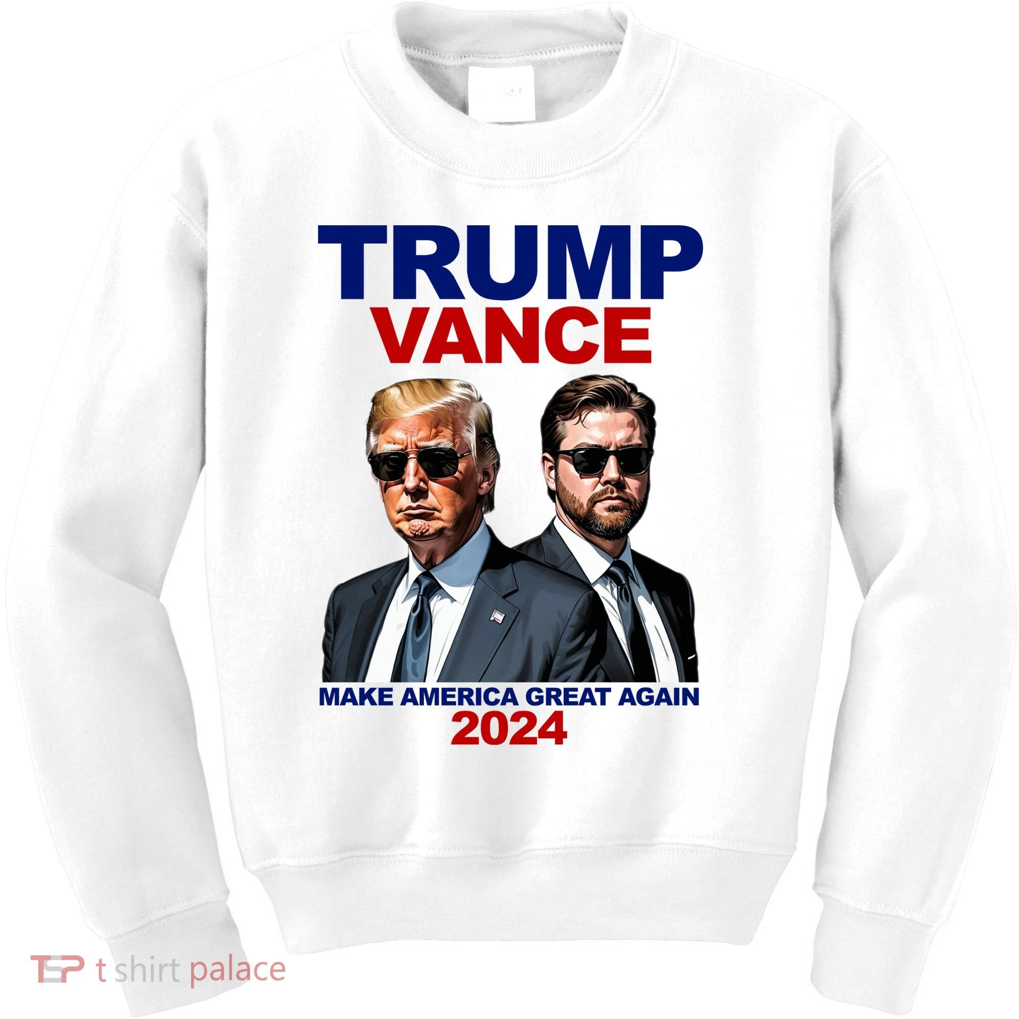 Trump Vance Make America Great Again 2024 Republican Kids Sweatshirt