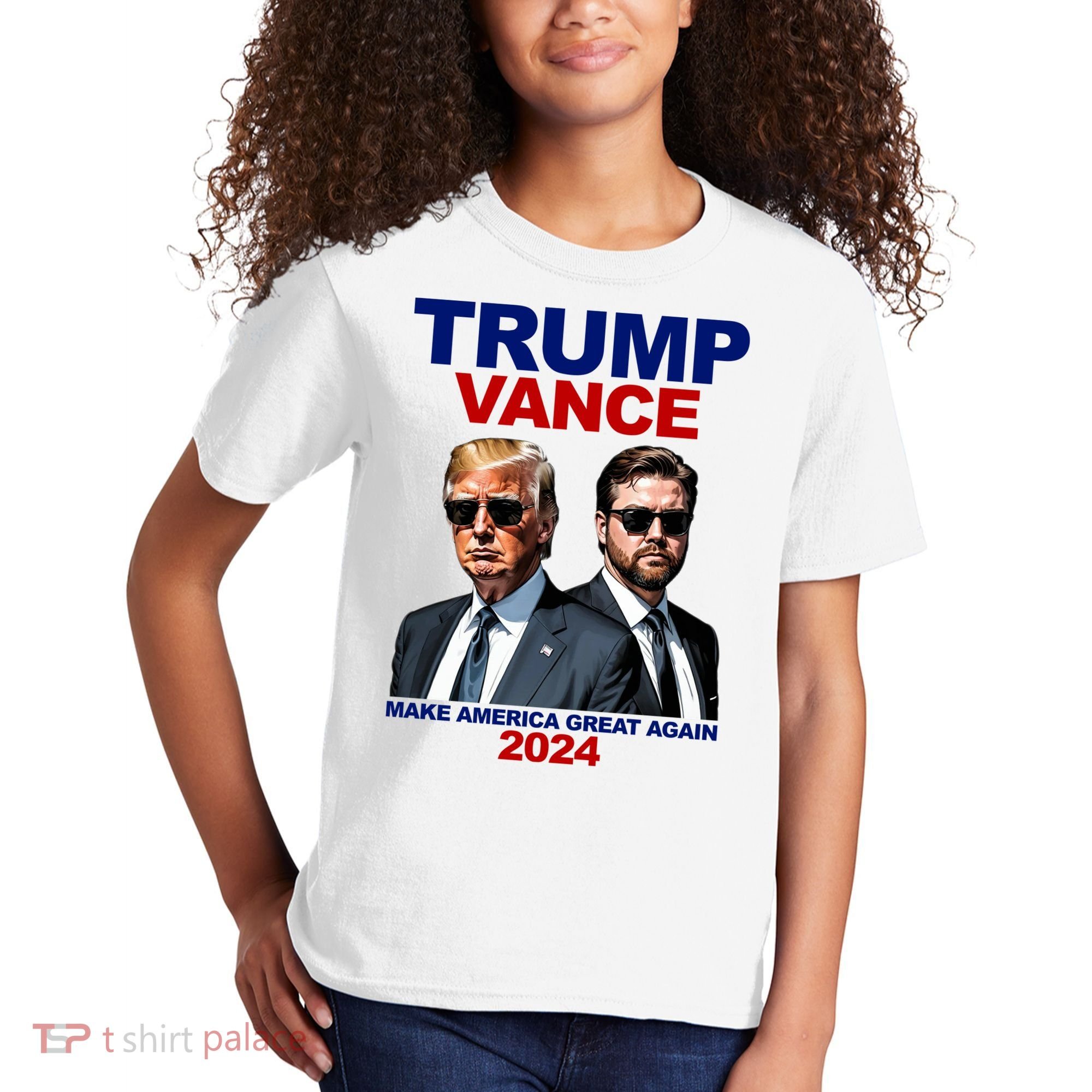 Trump Vance Make America Great Again 2024 Republican Kids T-Shirt