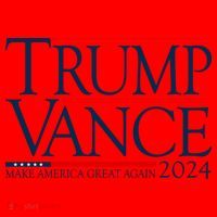 Trump Vance Make America Great Again 2024 Election Santa Hat thumb 1
