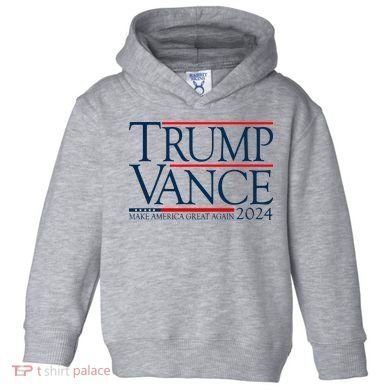 Trump Vance Make America Great Again 2024 Election Toddler Hoodie