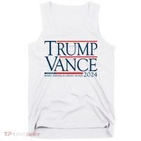 Trump Vance Make America Great Again 2024 Election Tank Top thumb 0