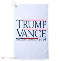 Trump Vance Make America Great Again 2024 Election Golf Towel thumb 0