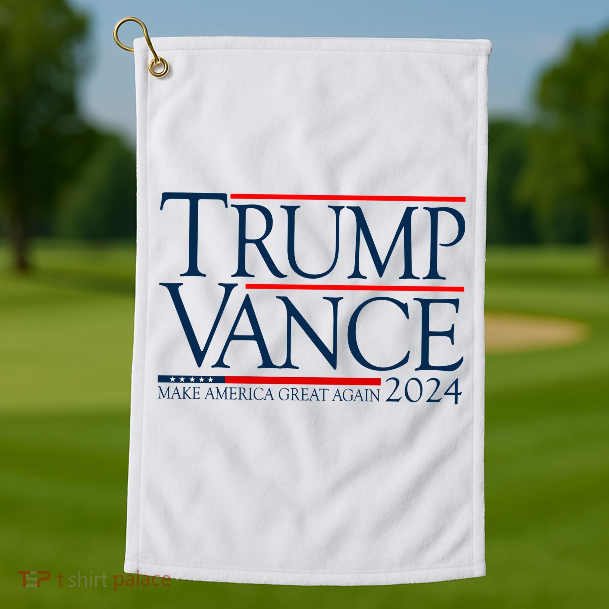 Trump Vance Make America Great Again 2024 Election Golf Towel